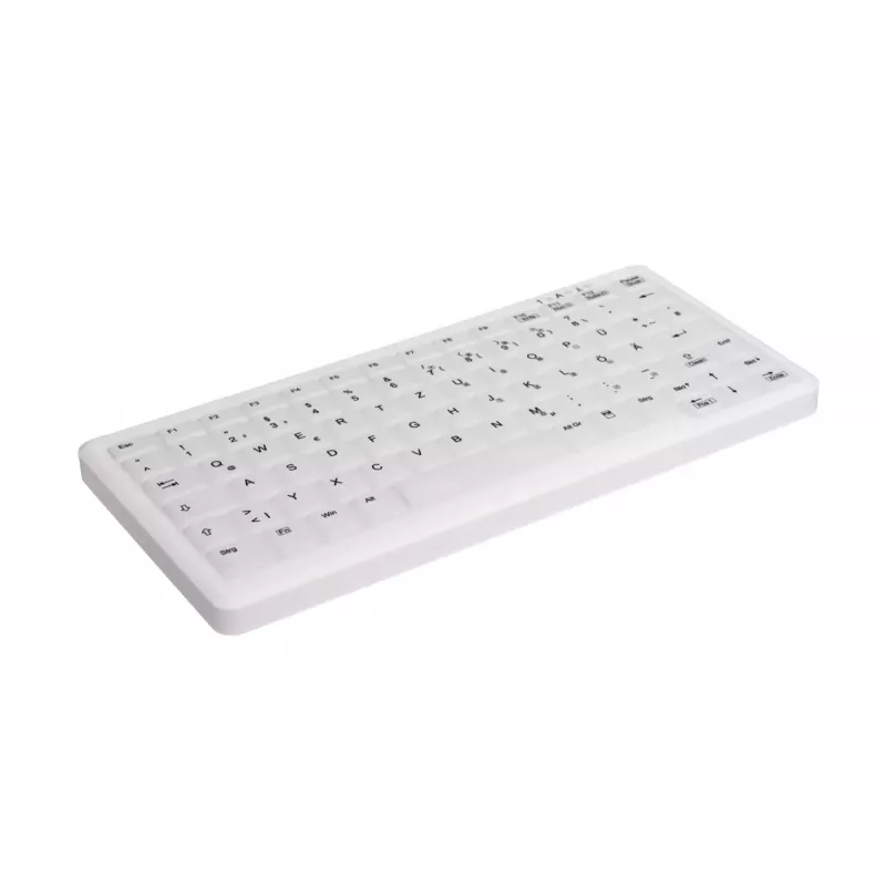 Contour Design Active Key AK-C4110 klaviatūra Medicininė USB QWERTY US English Balta