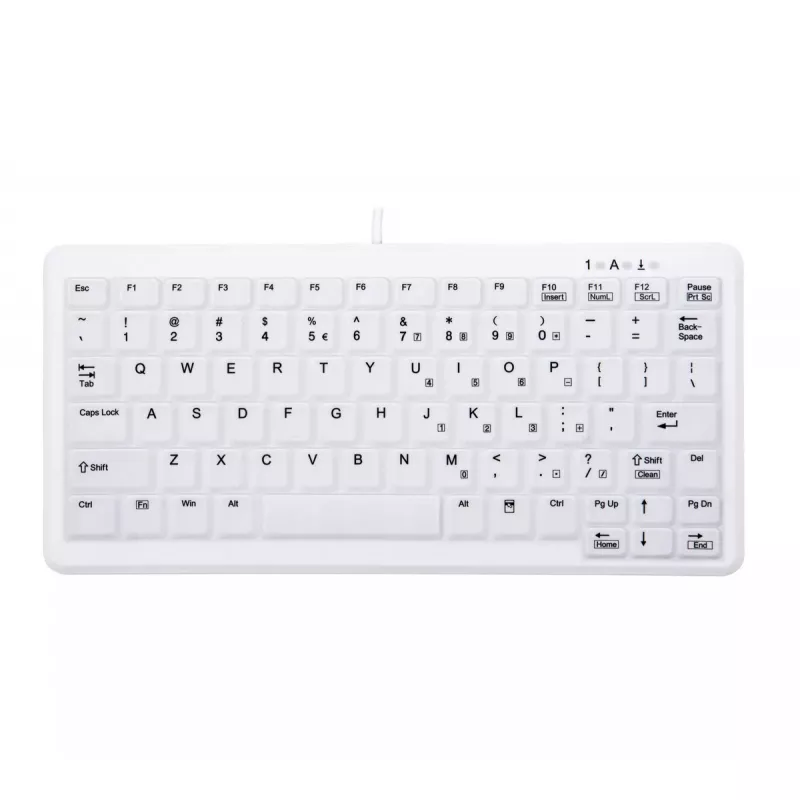Contour Design Active Key AK-C4110 klaviatūra Medicininė USB QWERTY US English Balta