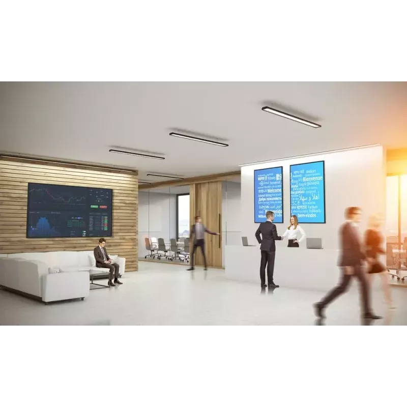 Skaitmeninės reklamos plokščiasis ekranas Optoma N3551K 55 colių LED 4K Ultra HD