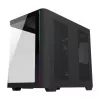 FSP M580-BP Plus korpusas Midi Tower mITX, mATX juodas ARGB, Midi Tower, PC, Juoda, ATX, micro ATX, Mini-ITX, Stiklas, SPCC, 16 cm