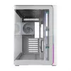 FSP M580-WP Plus korpusas Midi Tower mITX, mATX baltas ARGB, Midi Tower, PC, balta, ATX, micro ATX, Mini-ITX, stiklas, SPCC, 16 cm