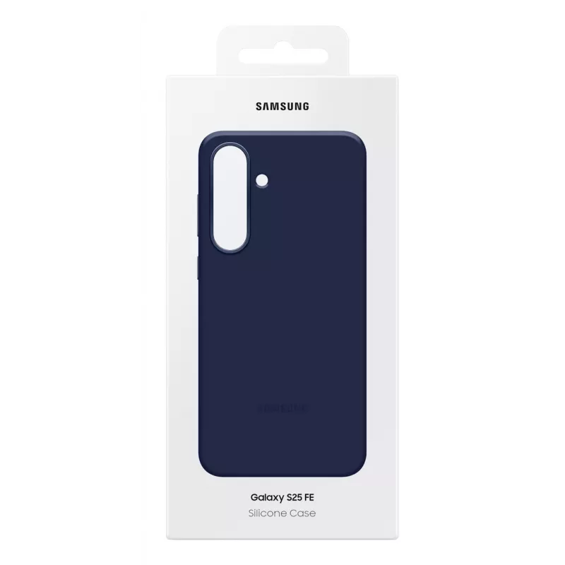 Samsung Silicone dėklas skirtas Galaxy S25 FE, Dėklas, Samsung, Galaxy S25 FE, 17 cm (6.7 col.), Juoda