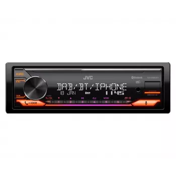 JVC KD-X482DBT Juoda 200 W Bluetooth