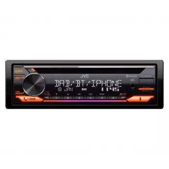JVC KD-DB922BT Juodas 200 W Bluetooth