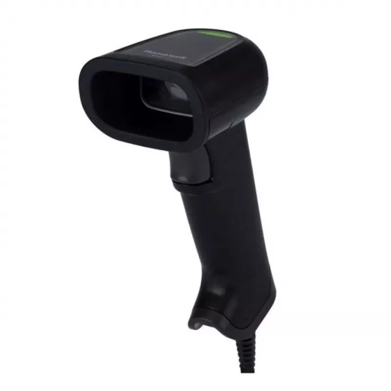 HONEYWELL brūkšninių kodų skaitytuvas Xenon Ultra 1960g USB rinkinys – apima juodos spalvos skaitytuvą 1960g HD ir 3 m USB A tipo tiesų laidą