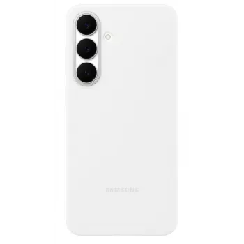 Samsung Silicone dėklas skirtas Galaxy S25 FE, Dėklas, Samsung, Galaxy S25 FE, 17 cm (6,7 colio), Balta