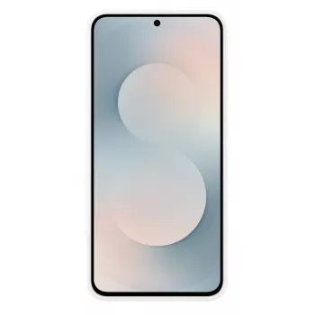 Samsung Silicone dėklas skirtas Galaxy S25 FE, Dėklas, Samsung, Galaxy S25 FE, 17 cm (6,7 colio), Balta