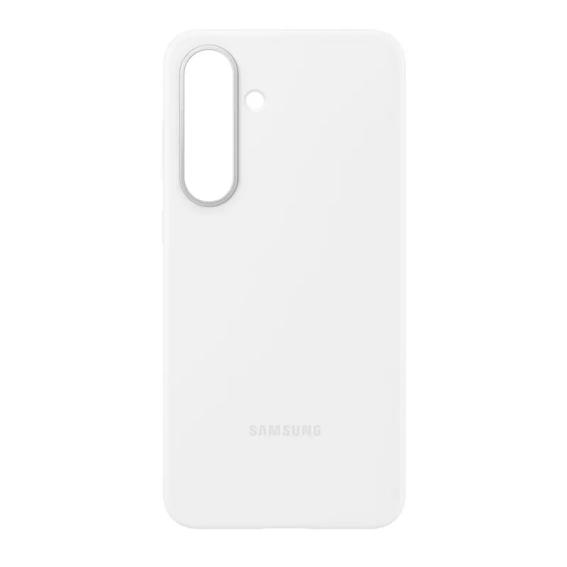 Samsung Silicone dėklas skirtas Galaxy S25 FE, Dėklas, Samsung, Galaxy S25 FE, 17 cm (6,7 colio), Balta
