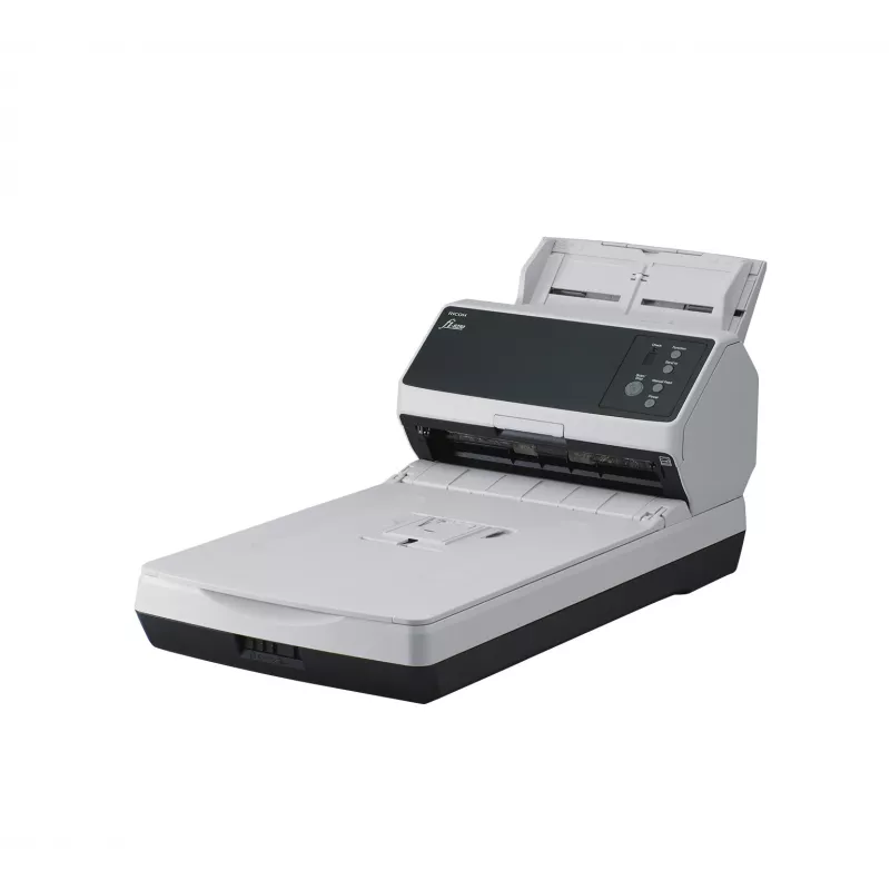 Ricoh fi-8250 ADF + rankinis tiektuvas skaitytuvas 600 x 600 DPI A4 juoda, pilka