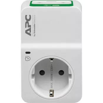 APC PM1WU2-GR apsauga nuo viršįtampių Balta 1 AC lizdas(ai) 230 V