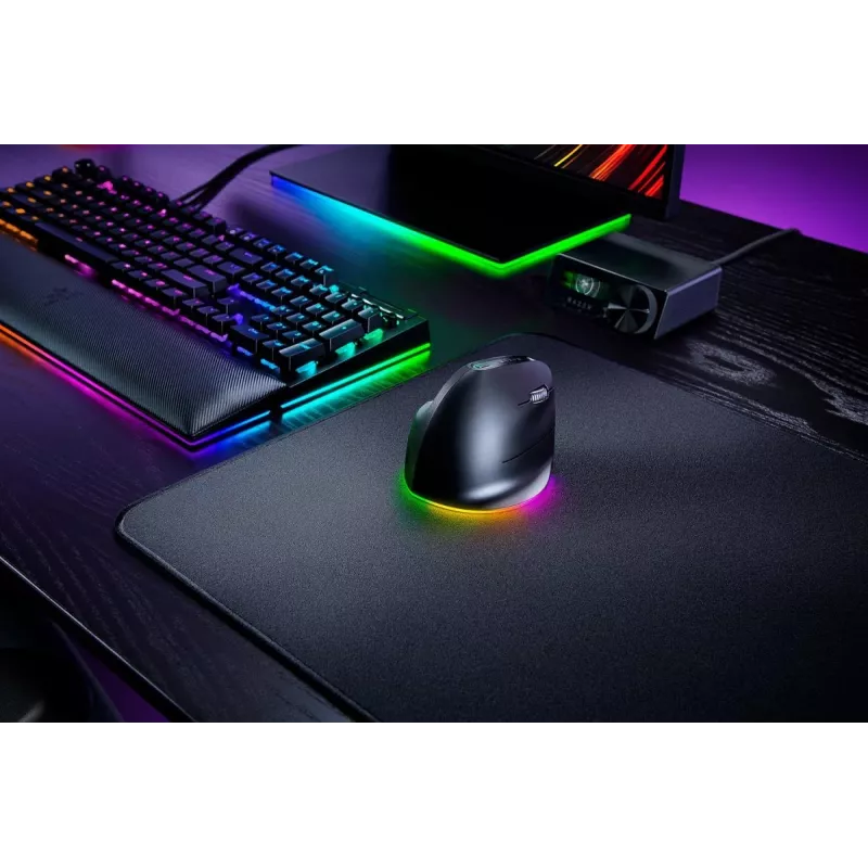 RAZER Pro Click V2 vertikali pelė belaidė / laidinė juoda