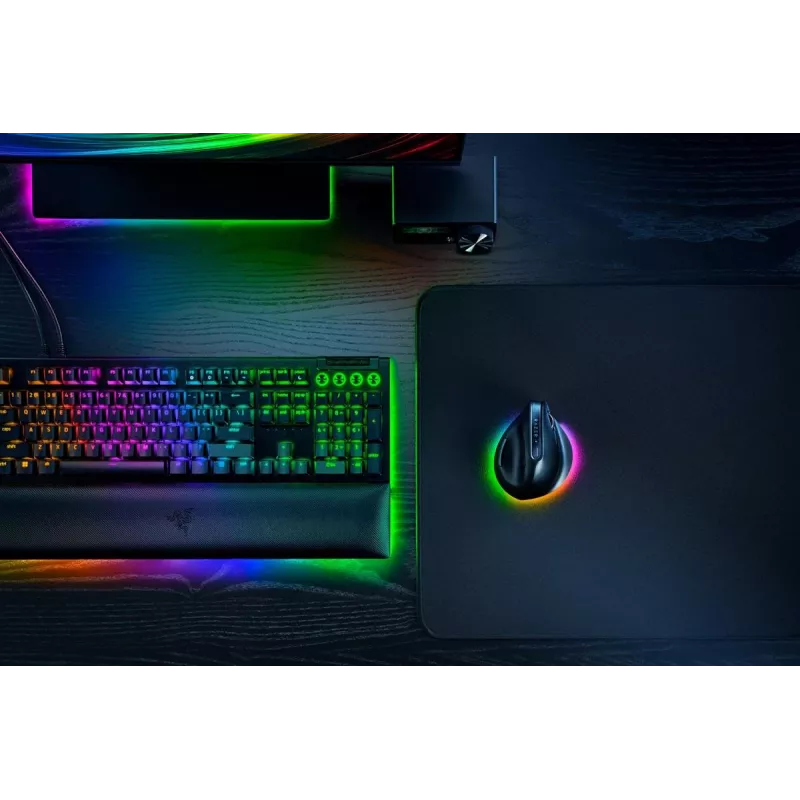 RAZER Pro Click V2 vertikali pelė belaidė / laidinė juoda