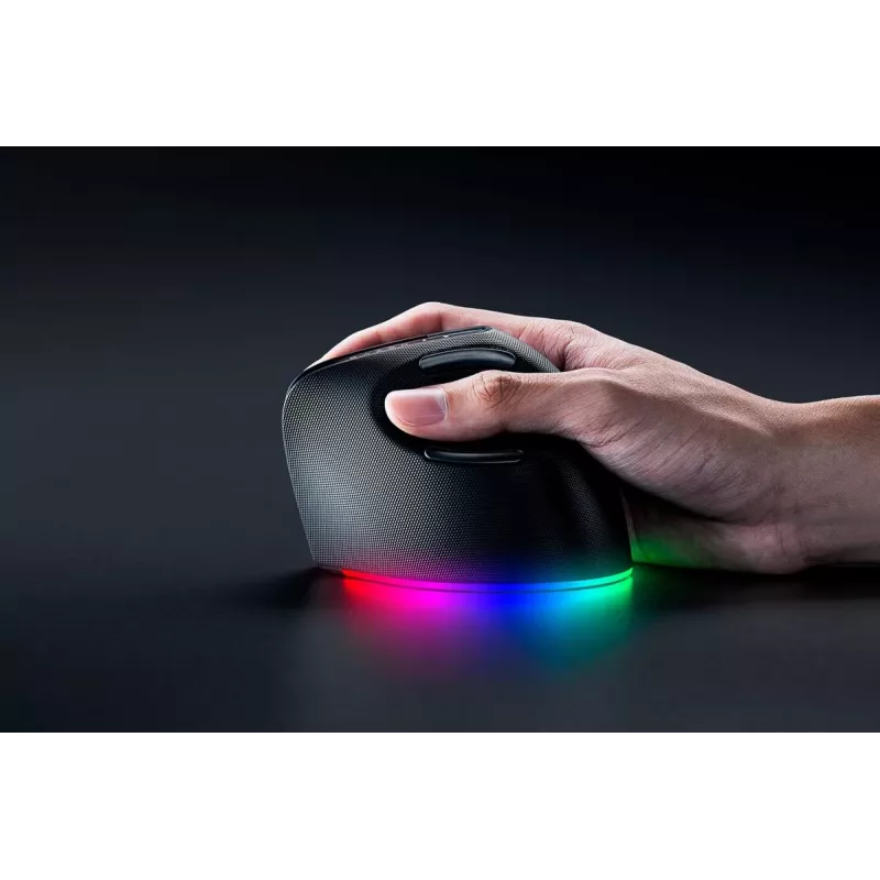 RAZER Pro Click V2 vertikali pelė belaidė / laidinė juoda