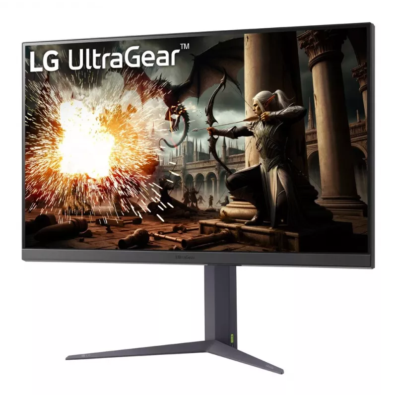 LG 32GS75QX-B kompiuterio monitorius 80 cm (31,5 colio) 2560 x 1440 pikselių Quad HD juodas