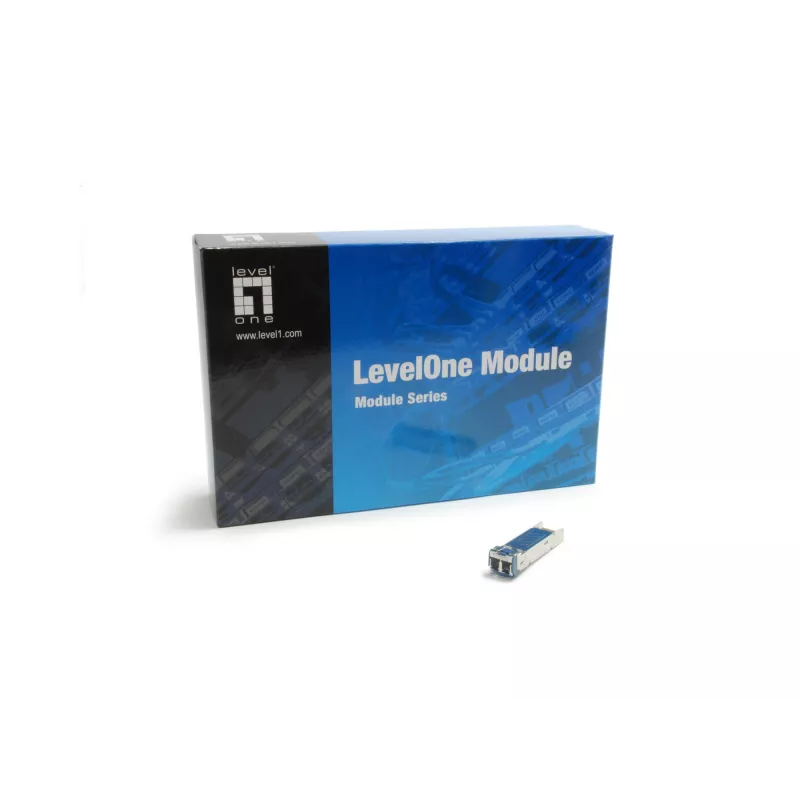 LevelOne 1.25Gbps vienmodis SFP siųstuvas-imtuvas, 10 km, 1310 nm, šviesolaidis, 1250 Mbit/s, SFP, LC, 9/125 µm, LX