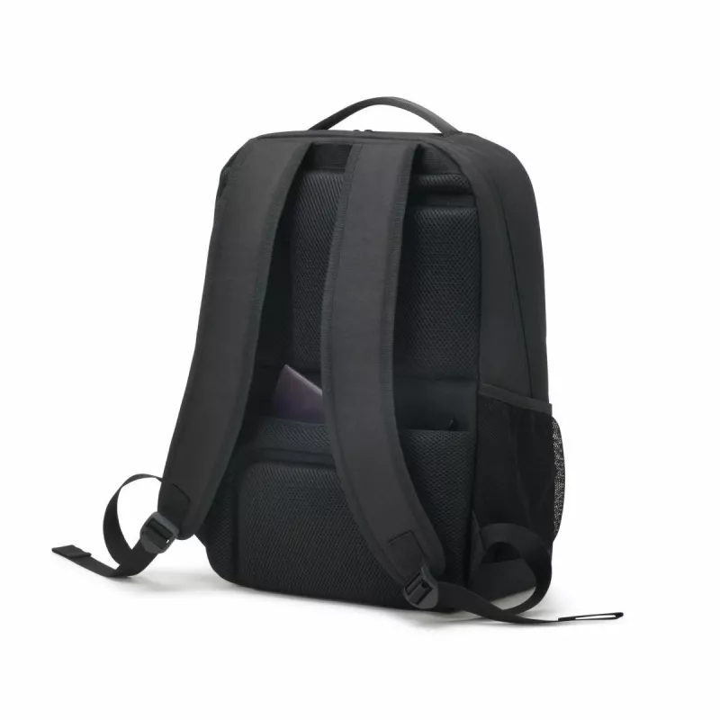 DICOTA Eco Backpack Plus Base - 13-15.6in Nešiojamojo kompiuterio dėklas - Juoda / 300d Rpet Poliesteris