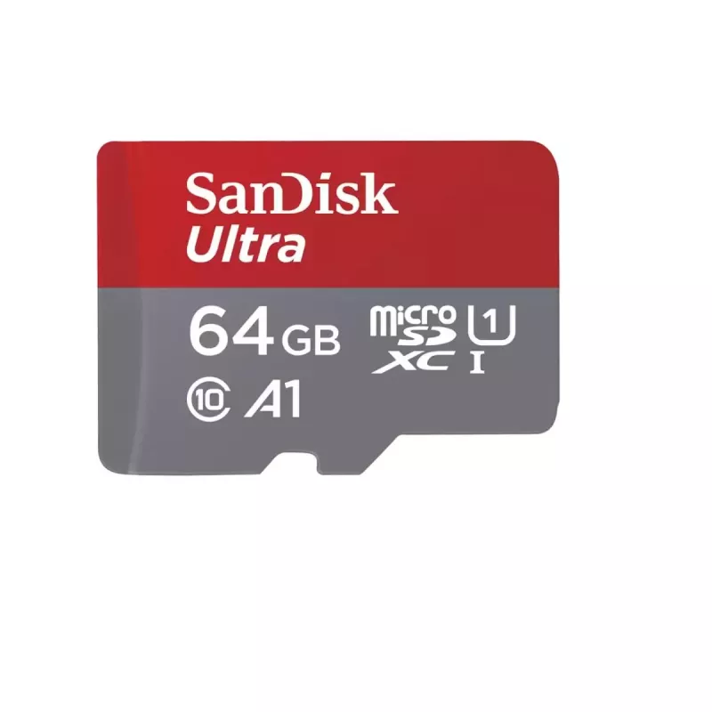 WESTERN DIGITAL SanDisk Ultra Micro SDXC, skirta Chromebook'ams, 64 GB, 140 MB/s