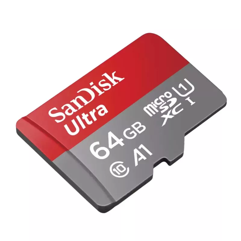WESTERN DIGITAL SanDisk Ultra Micro SDXC, skirta Chromebook'ams, 64 GB, 140 MB/s