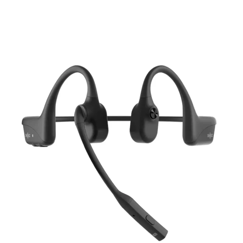SHOKZ C110-AI-BK-EN ausinės / laisvų rankų įranga Belaidis Ausų kabliukas Biuro / skambučių centro Bluetooth Juoda