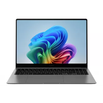 Samsung NP960XHAA-EXP Intel Core Ultra 5 256V Nešiojamasis kompiuteris 40,6 cm (16 colių) Jutiklinis ekranas 2,8K 16 GB LPDDR5x-SDRAM 512 GB SSD Wi-Fi 7 (802.11be) Windows 11 Home Pilka