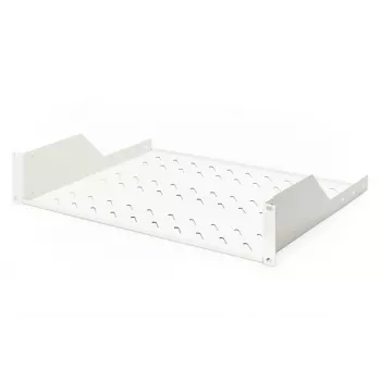 DIGITUS 2U stovo tvirtinimo fiksuota ventiliuojama lentyna, spalva pilka (RAL 7035), iki 25 kg, 85x483x350 mm