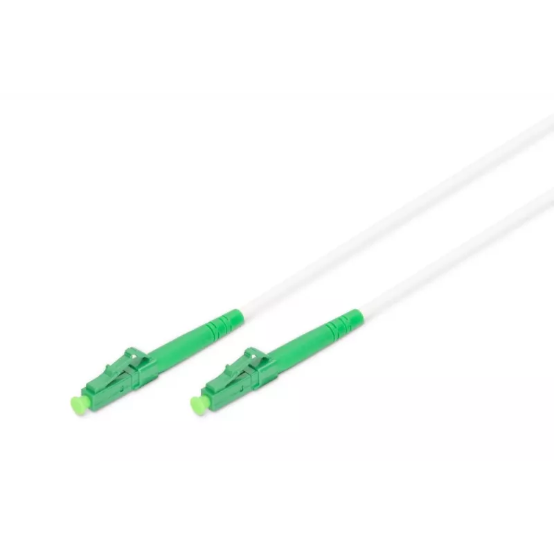 DIGITUS Fiber optic steel-armored komutacinis kabelis - simplex singlemode LC/APC - LC/APC - 20m