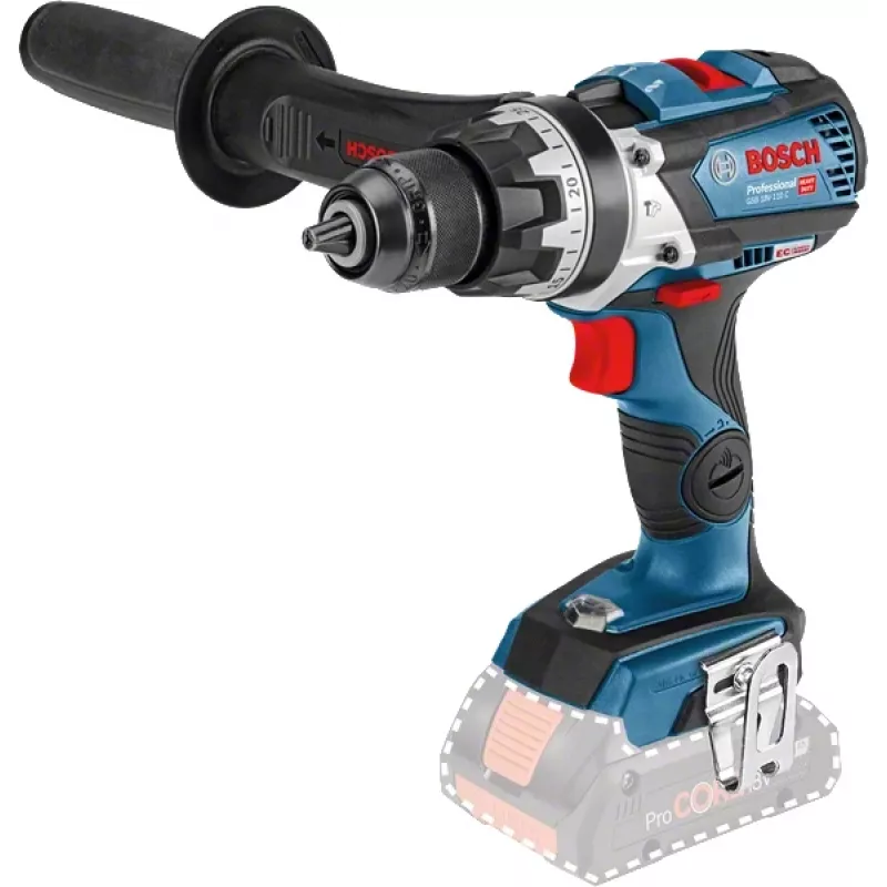 Bosch GSB 18V-110 C Professional, 480 aps./min., 2100 aps./min., 1,5 mm, 1,3 cm, 31500 k./min., 110 N⋅m