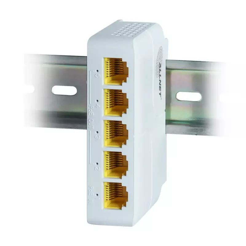 Nevaldomas komutatorius ALLNET 222870 L2 Gigabit Ethernet 5 prievadai PoE