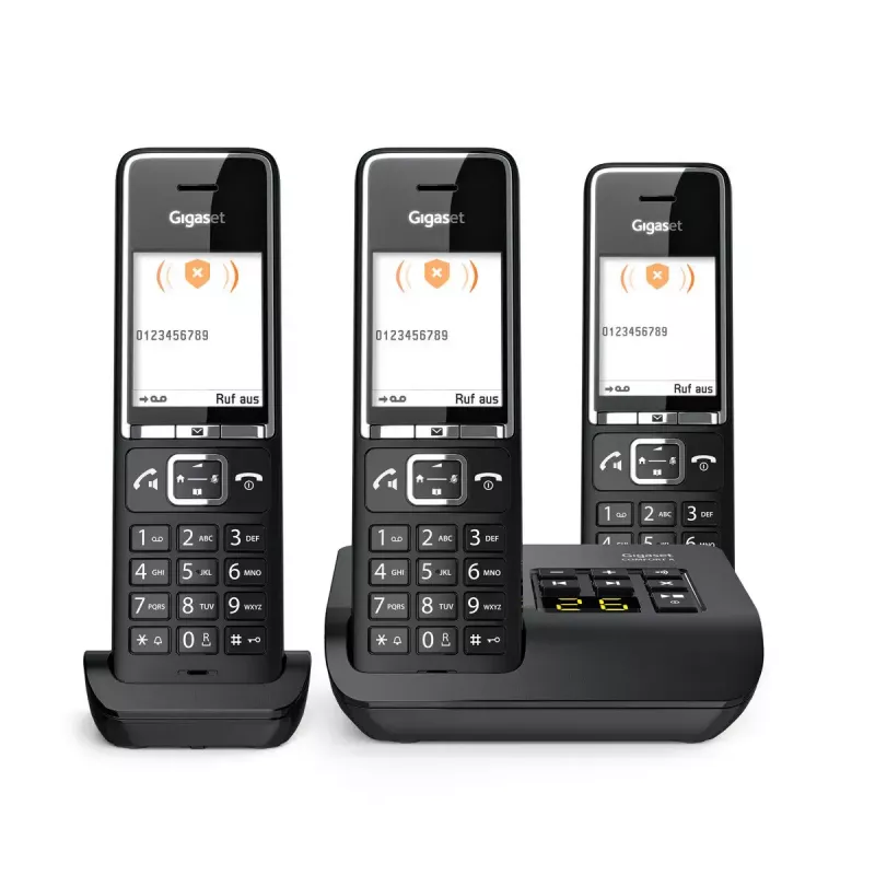 Analoginis telefonas Gigaset COMFORT 550A belaidis ragelis, skambintojo ID