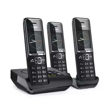 Analoginis telefonas Gigaset COMFORT 550A belaidis ragelis, skambintojo ID