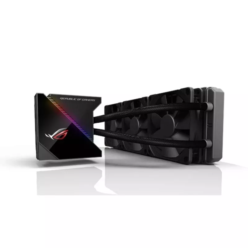 ASUS ROG RYUJIN 360 procesoriaus skysčio aušintuvas 12 cm juodas 1 vnt.