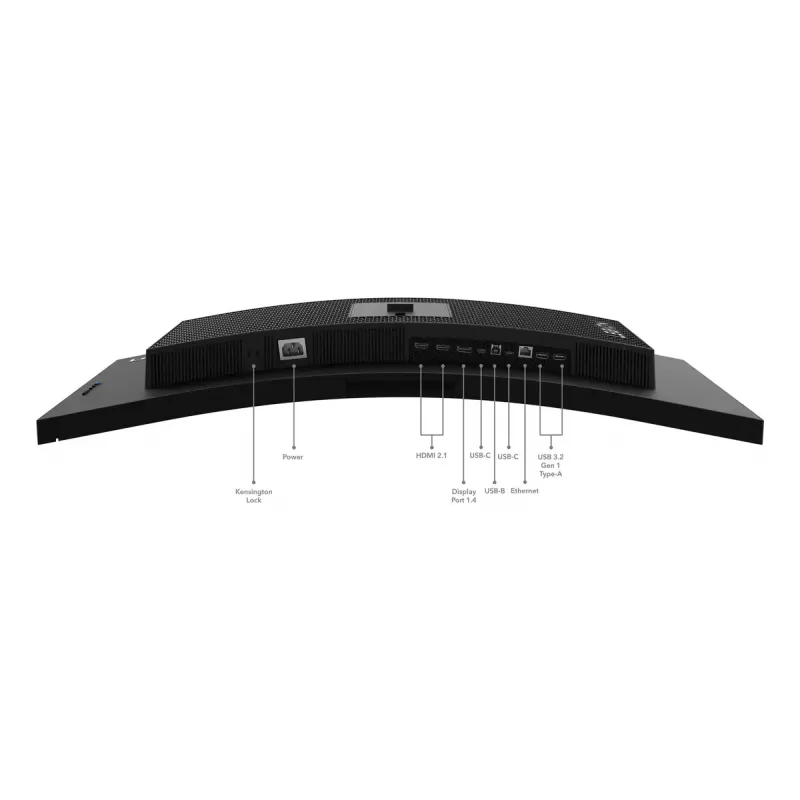 Kompiuterio monitorius Lenovo Legion Y34wz-30, 86,4 cm (34 colių), 3440 x 1440 pikselių, Wide Quad HD, juodas