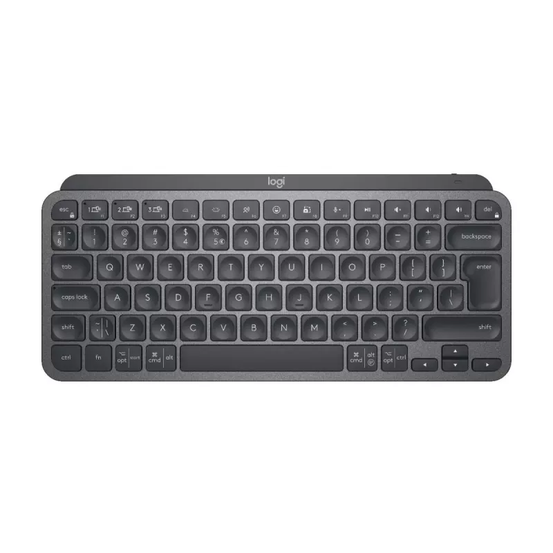 LOGITECH Mx Keys Mini Minimalistinė belaidė apšviesta klaviatūra - grafitas - Qwerty US/INT