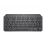 LOGITECH Mx Keys Mini Minimalistinė belaidė apšviesta klaviatūra - grafitas - Qwerty US/INT