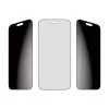 Ekrano apsauga PanzerGlass 2-Way Privacy, skirta iPhone 17 Pro Max — grūdintas stiklas, itin platus pritaikymas, EasyAligner