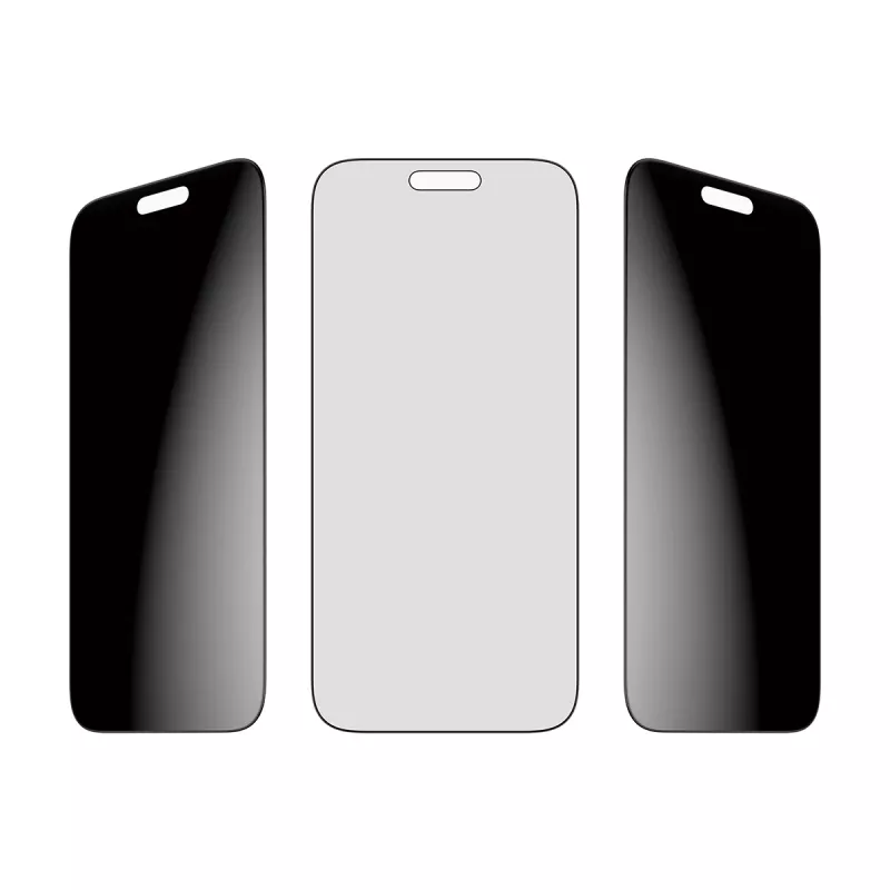 Ekrano apsauga PanzerGlass 2-Way Privacy, skirta iPhone 17 Pro Max — grūdintas stiklas, itin platus pritaikymas, EasyAligner