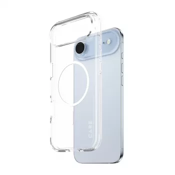 PanzerGlass CARE by Flagship Case Urban Explorer skaidrus Baltas MagSafe iPhone 17 Air dėklas