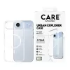 PanzerGlass CARE by Flagship Case Urban Explorer skaidrus Baltas MagSafe iPhone 17 Air dėklas