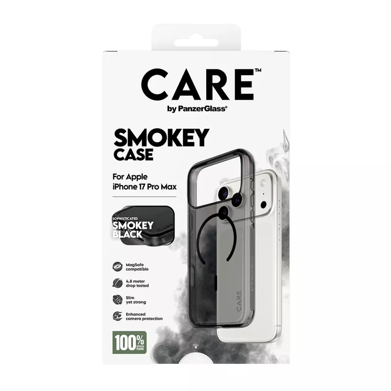 PanzerGlass CARE™ by ® Urban Explorer Case Smokey w. Juoda MagSafe iPhone 17 Pro Max