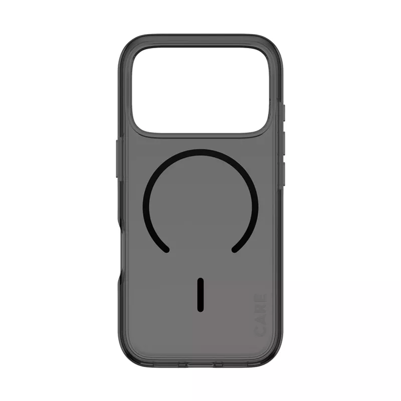 Apsauginis dėklas PanzerGlass CARE™ Urban Explorer Smokey su juodu MagSafe, skirtas iPhone 17 Pro (TPU, juoda)