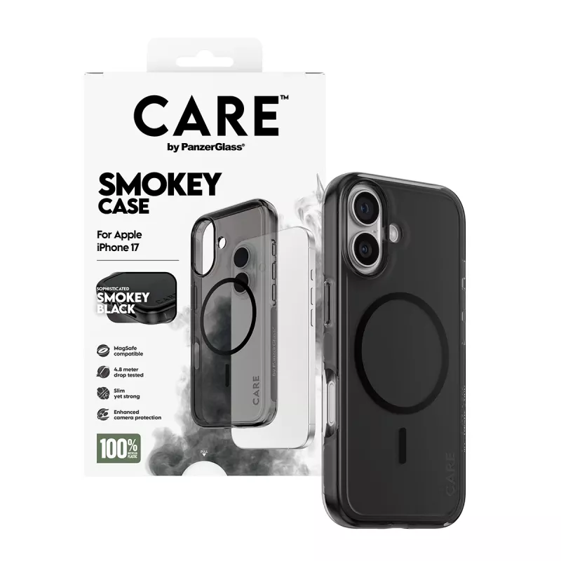 PanzerGlass CARE™ by ® Urban Explorer Case Smokey w. Juoda MagSafe iPhone 17