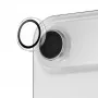 Fotoaparato objektyvo apsauga PanzerGlass Hoops, skirta iPhone Air — grūdintas stiklas ir silikonas, permatoma, 1 vnt.