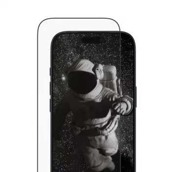 PanzerGlass ® Ceramic II ekrano apsauga iPhone 17 Pro | Itin platus pritaikymas su EasyAligner
