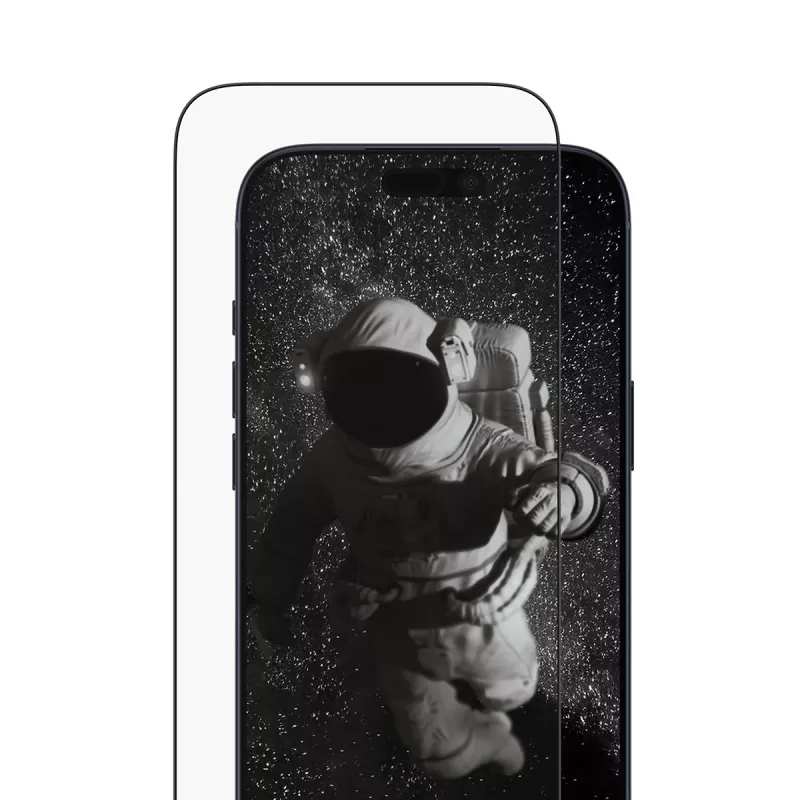 PanzerGlass® Ceramic II ekrano apsauga iPhone 17 Pro Max | Itin platus pritaikymas su EasyAligner