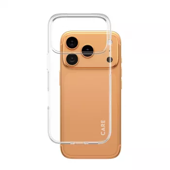Apsauginis telefono dėklas PanzerGlass CARE madingas dėklas Transparent X‑Ray Soft Basic, skirtas iPhone 17 Pro