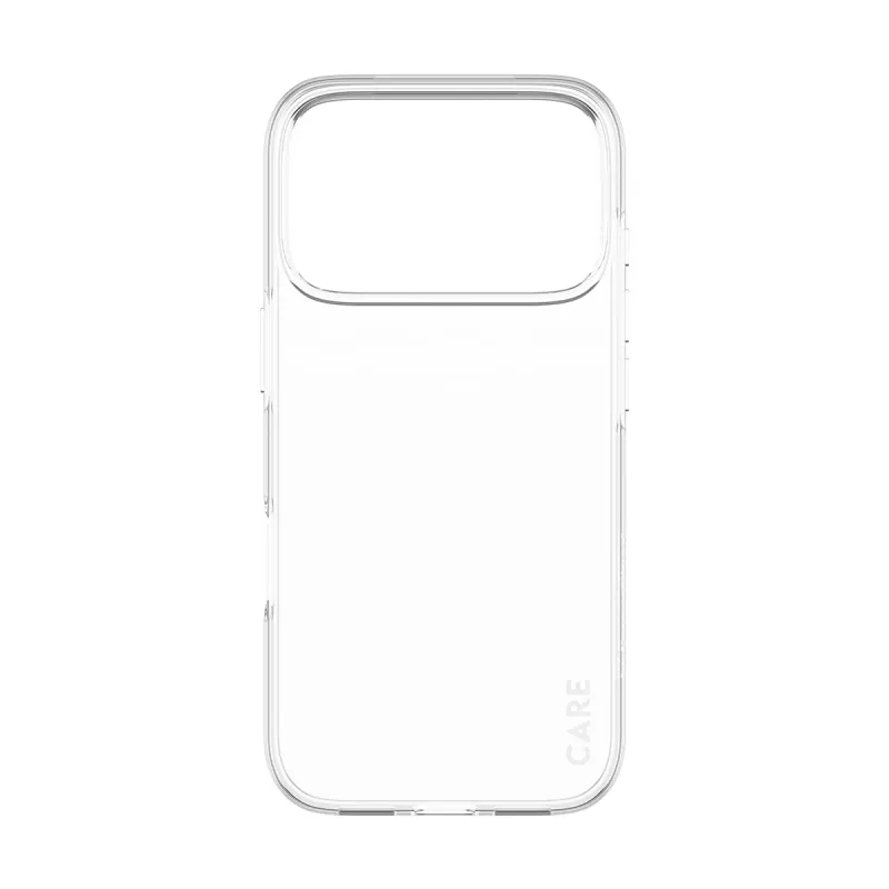 Apsauginis telefono dėklas PanzerGlass CARE madingas dėklas Transparent X‑Ray Soft Basic, skirtas iPhone 17 Pro