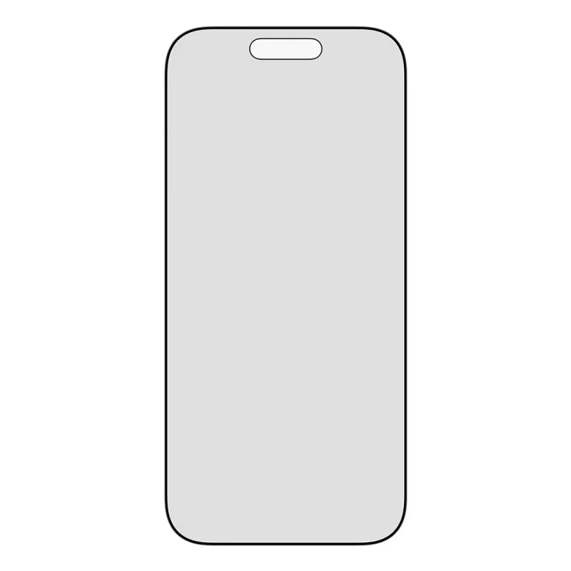 Privatumo ekrano apsauga PanzerGlass, skirta iPhone 17 / iPhone 16 Pro — itin platus pritaikymas, grūdintas stiklas + PET, FASTFIT