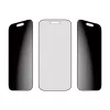 Privatumo ekrano apsauga PanzerGlass, skirta iPhone 17 / iPhone 16 Pro — itin platus pritaikymas, grūdintas stiklas + PET, FASTFIT