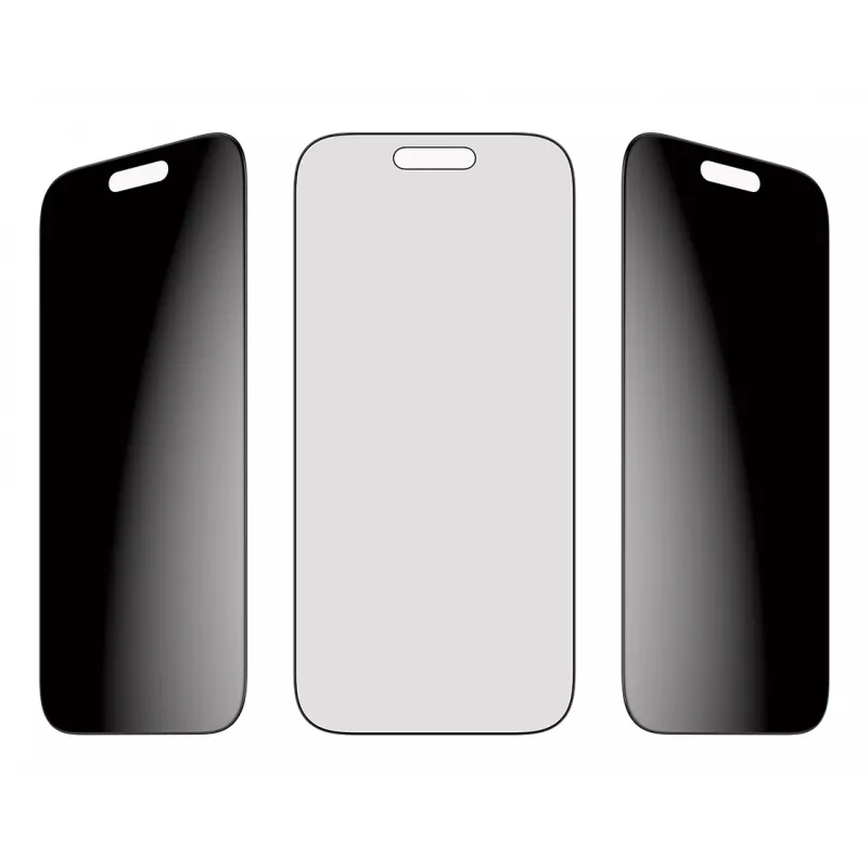 Ekrano apsauga PanzerGlass 2-Way Privacy, skirta iPhone 17 Pro — Ultra-Wide Fit, grūdintas stiklas, privatumo filtras, FASTFIT