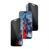 Stiklo apsauga PanzerGlass 2-Way Privacy skirtas iPhone 17 Pro Max — Grūdintas stiklas, itin platus pritaikymas, FASTFIT